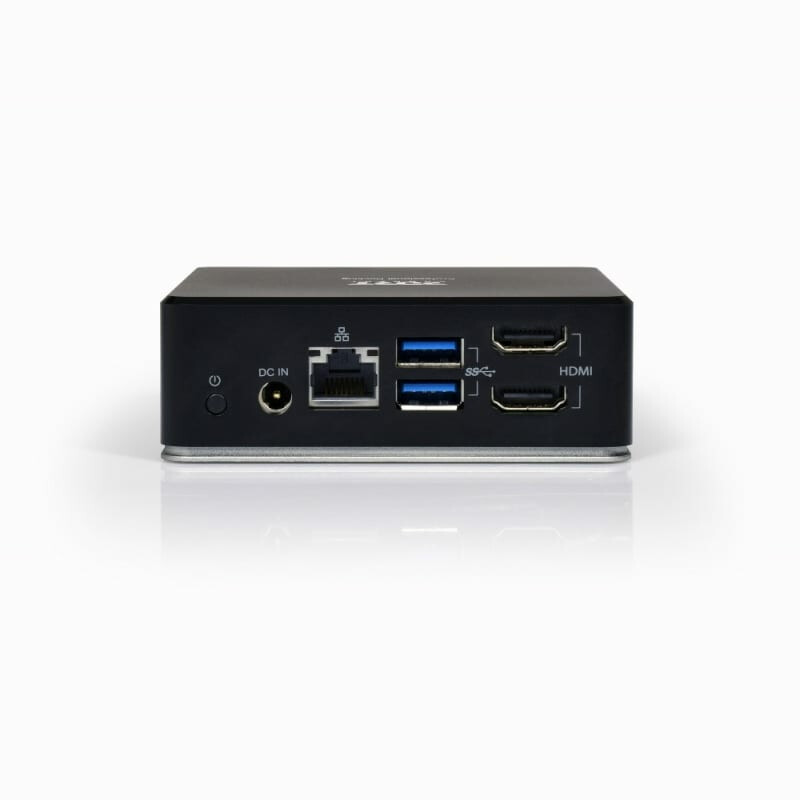 Port USB Type-C to 1 x RJ45|2 x USB3.1 Gen1|2 x HDMI|1 x Type-C|1 x USB3.1 Gen1 | Apple Charging 2.4A|1 x Aux Dock - Black