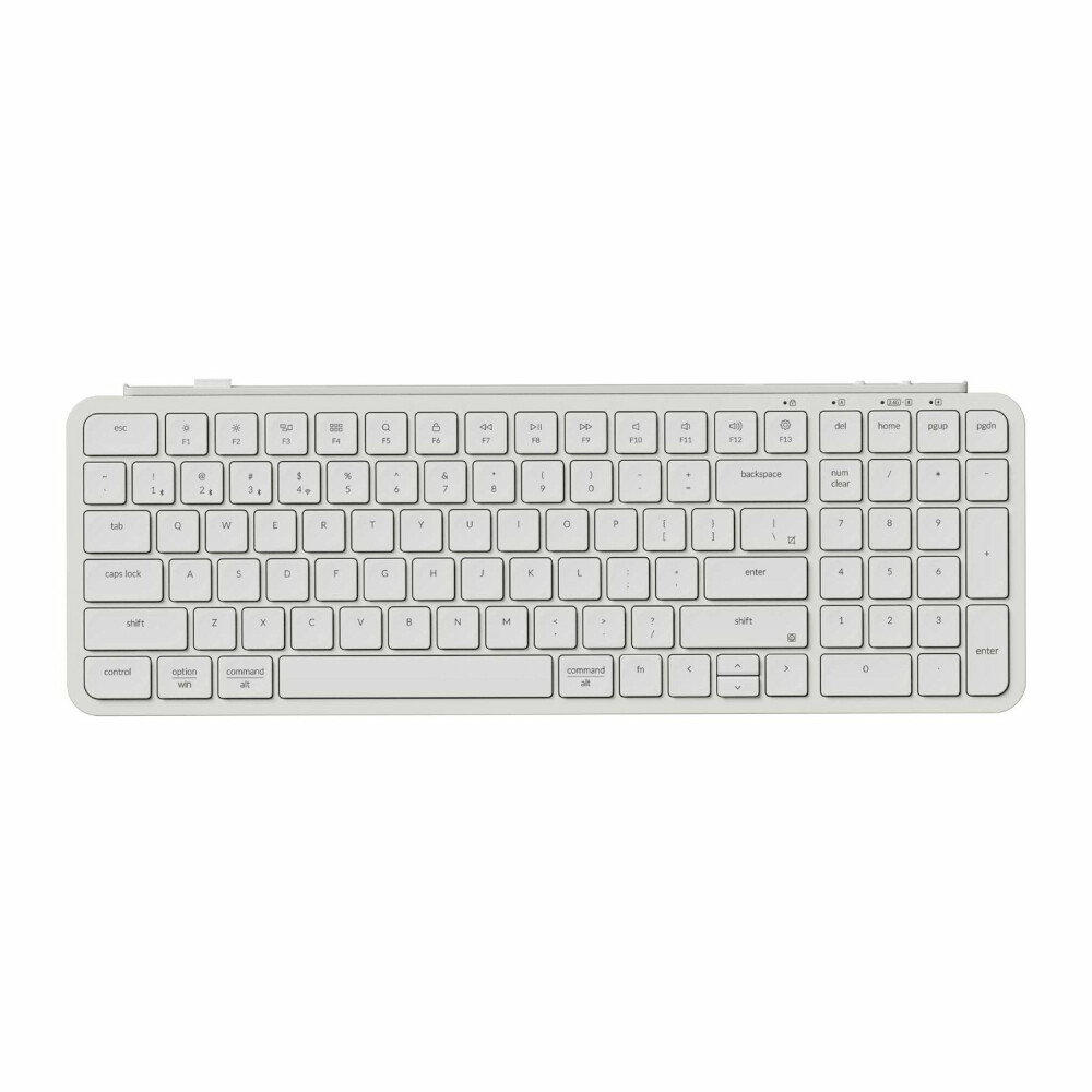 Keychron B2 Pro Ultra-Slim 96% Wireless Keyboard - Ivory White