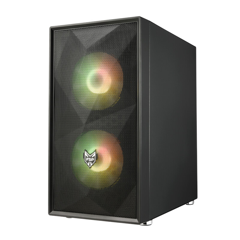 FSP CST130A Micro-ATX Gaming Chassis - Black