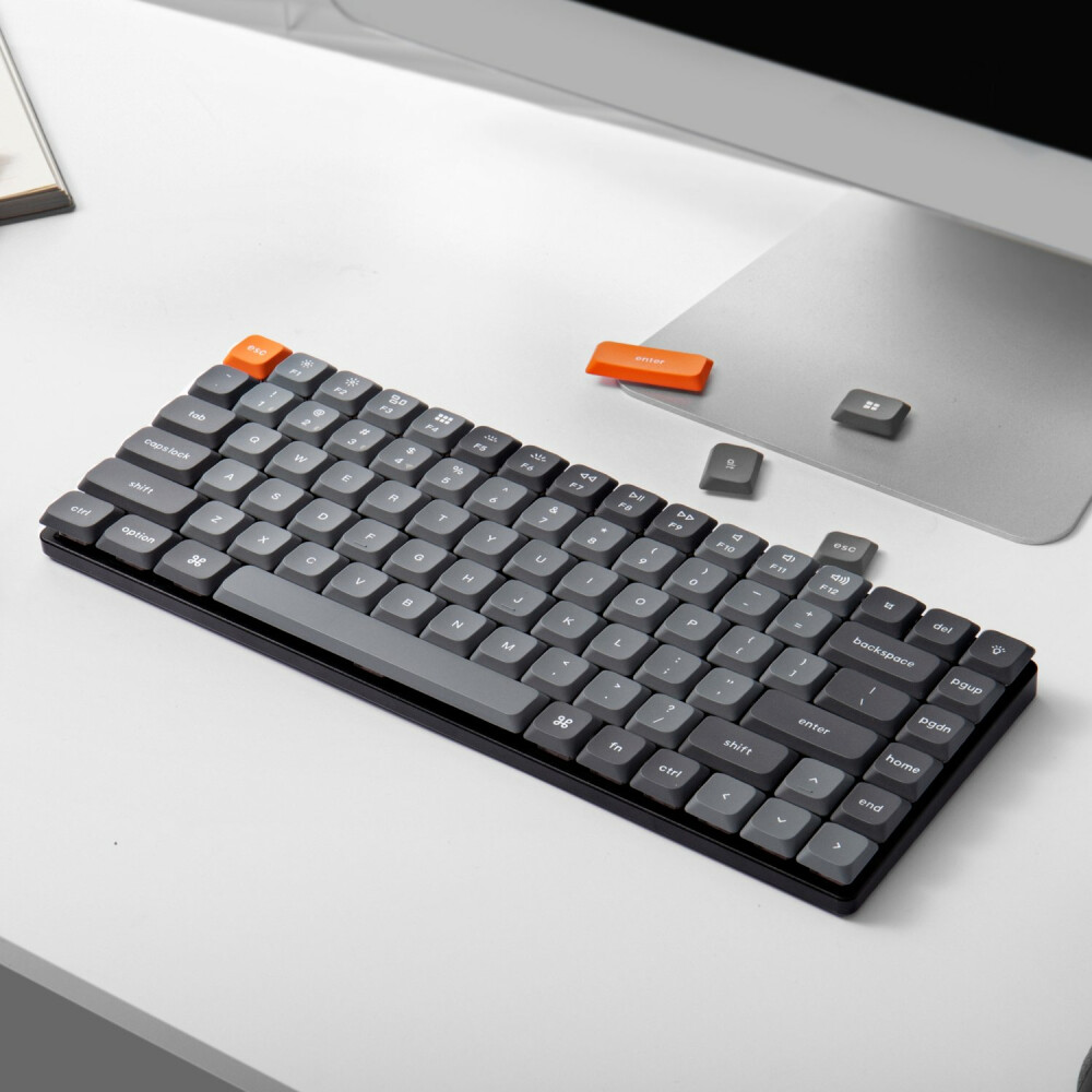 Keychron K3 Max QMK/VIA Wireless 75% Custom Mechanical Keyboard | RED Switches