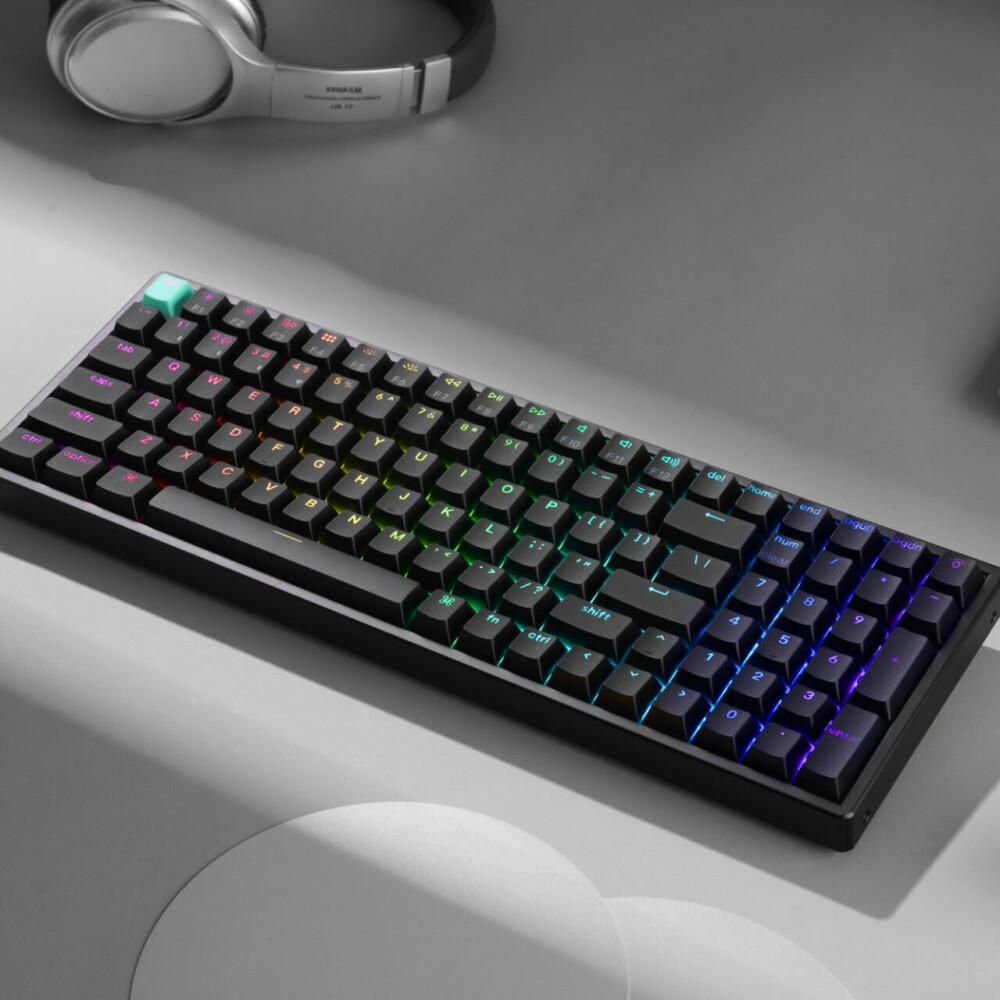 Keychron K4 HE 96% Magnetic Switch Hot-Swap RGB Wireless Keyboard – Black