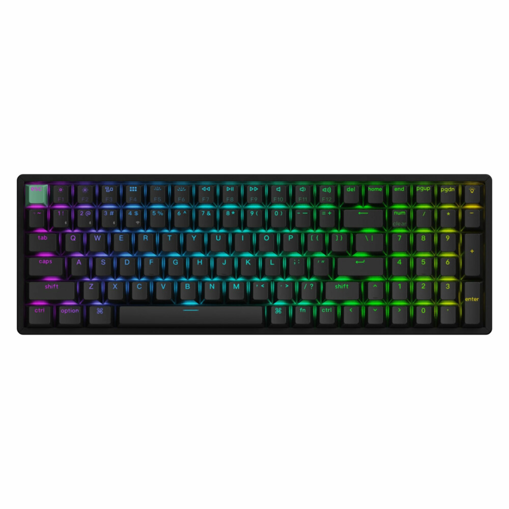 Keychron K4 HE 96% Magnetic Switch Hot-Swap RGB Wireless Keyboard – Black