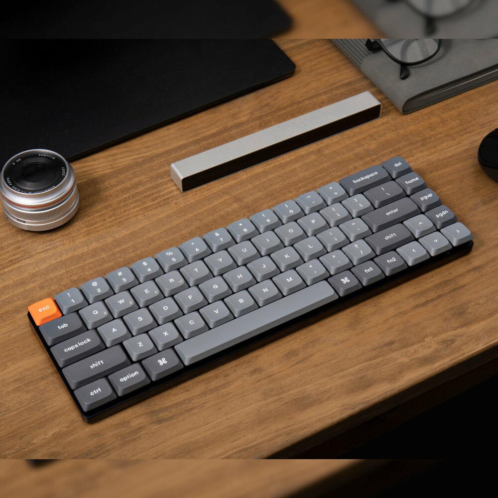 Keychron K7 Max QMK/VIA 65% Wireless Custom Mechanical Keyboard | RED Switches