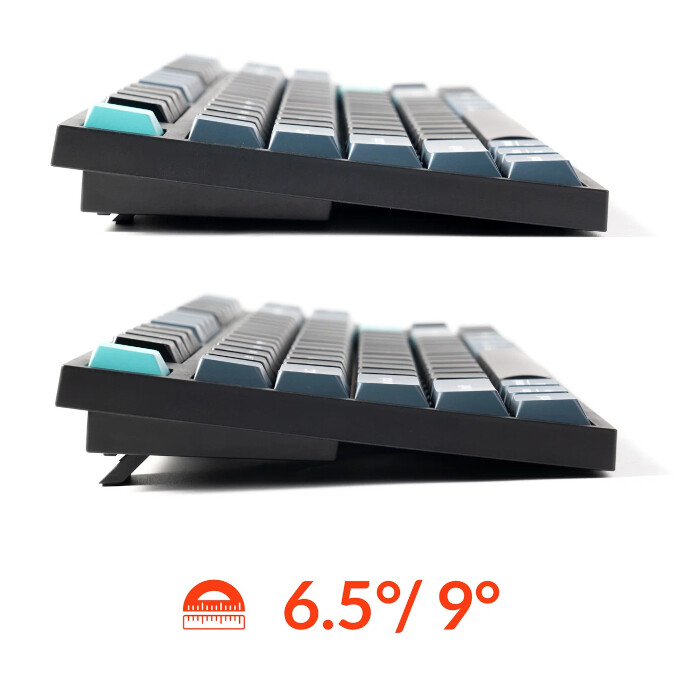 Keychron B33 80% TKL Wireless Keyboard and Mouse Combo – Black/Green