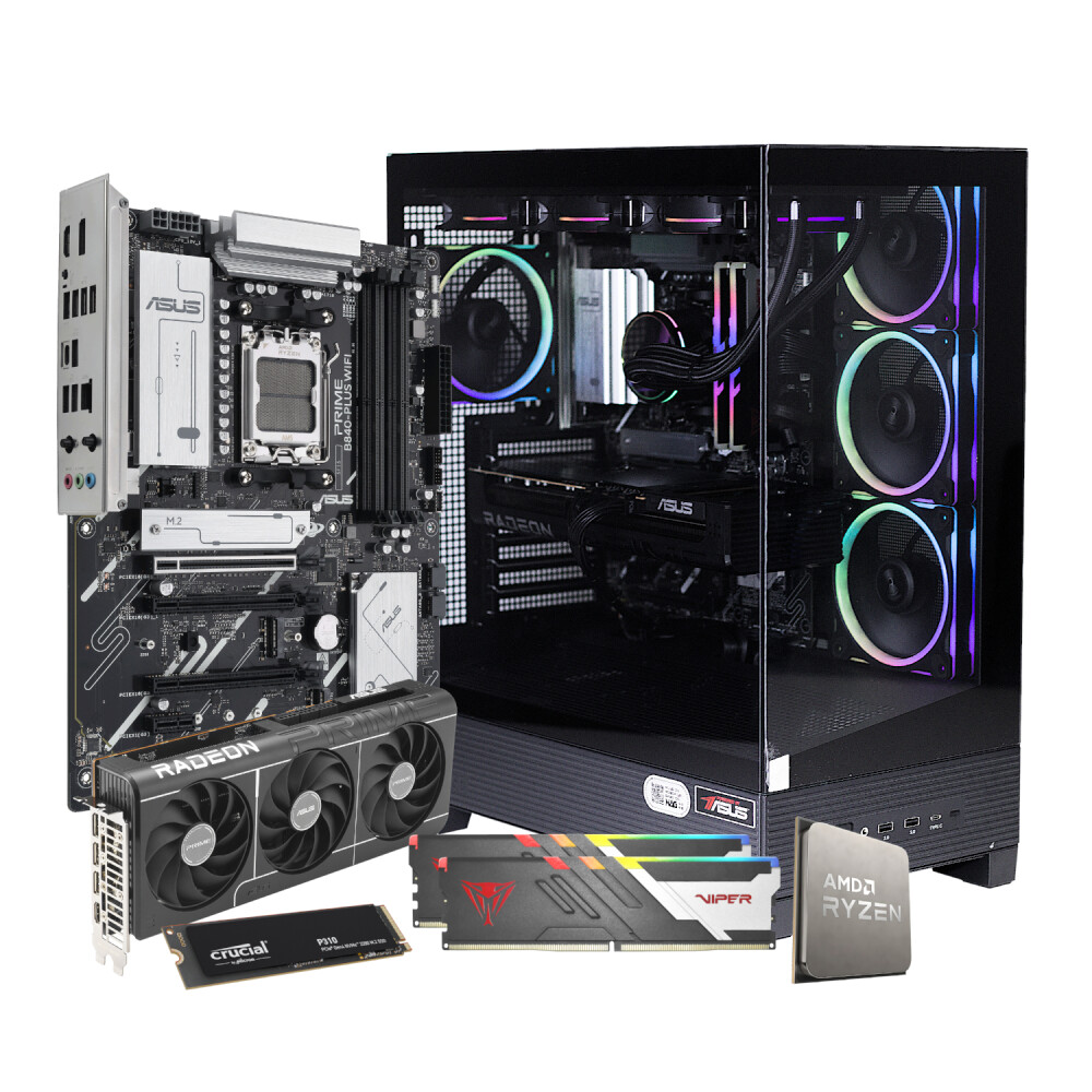 PCBuilder Ryzen 7 7800X3D MAXIMUS Windows 11 Gaming PC