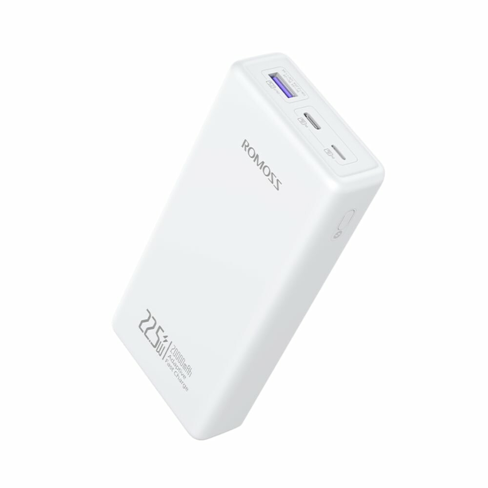 Romoss PRC20 20000mAh 22.5W Fast Charge Power Bank – White