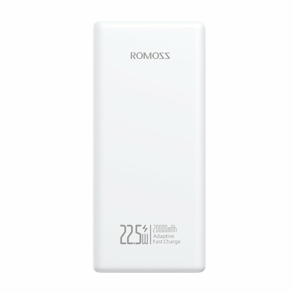 Romoss PRC20 20000mAh 22.5W Fast Charge Power Bank – White