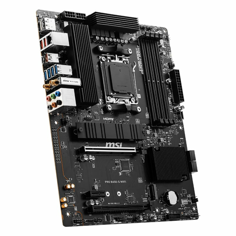 MSI PRO B650-S Wi-Fi AMD AM5 ATX Gaming Motherboard