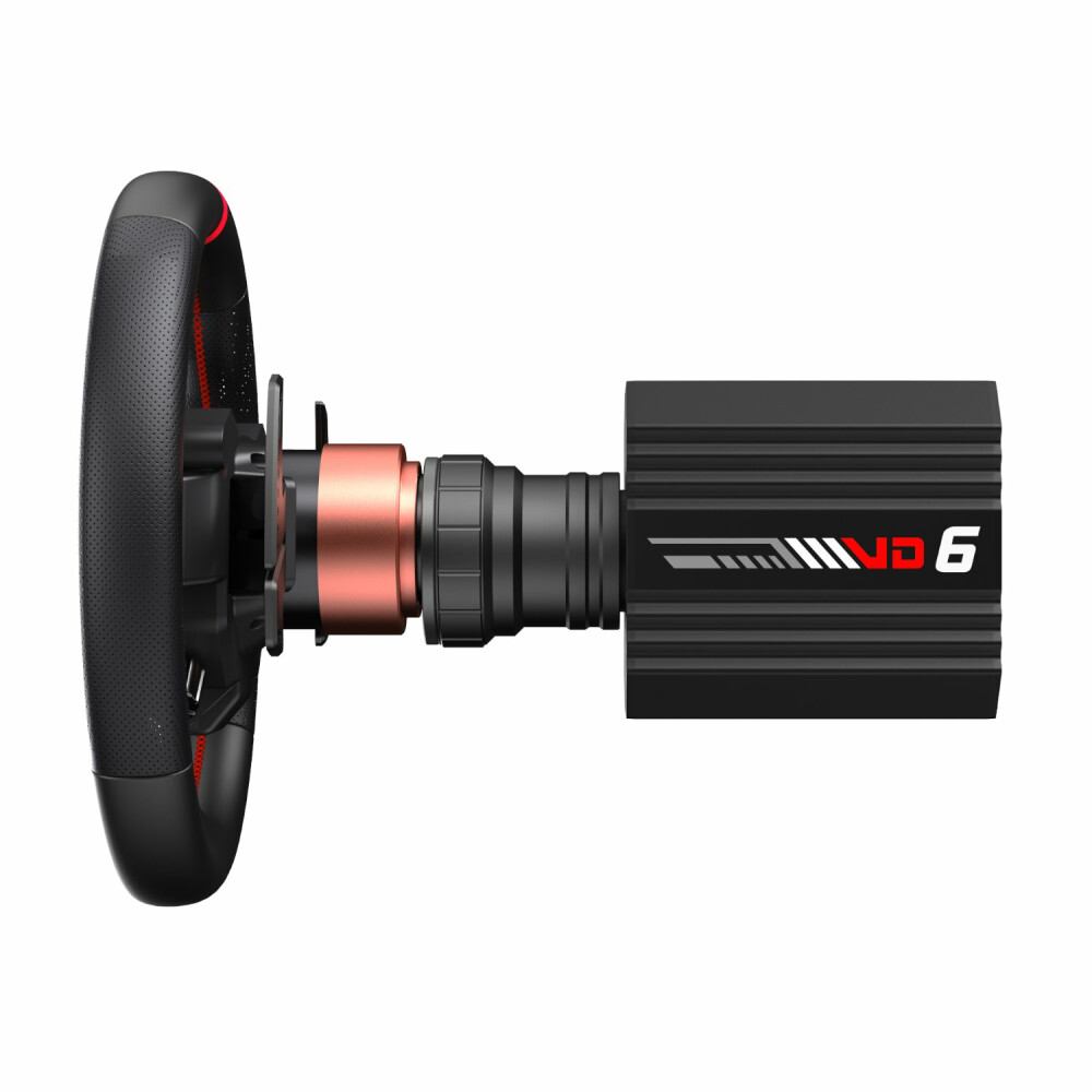 PXN VD6 Direct Drive Sim Racing Wheel | PD-HM Dual Pedal | Z9 Clamp Bundle