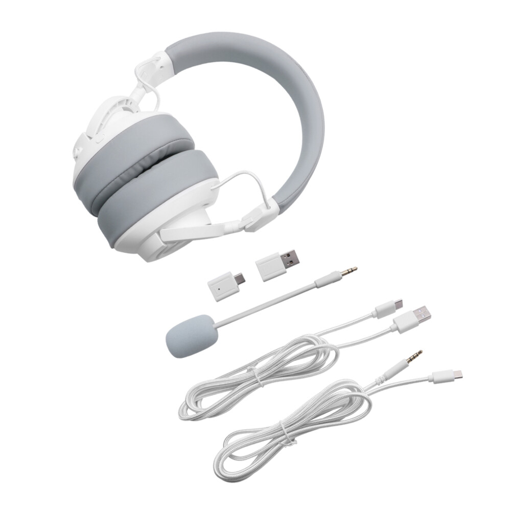 Redragon H889W SPECTRA PRO Over-Ear Wireless Headphones - White
