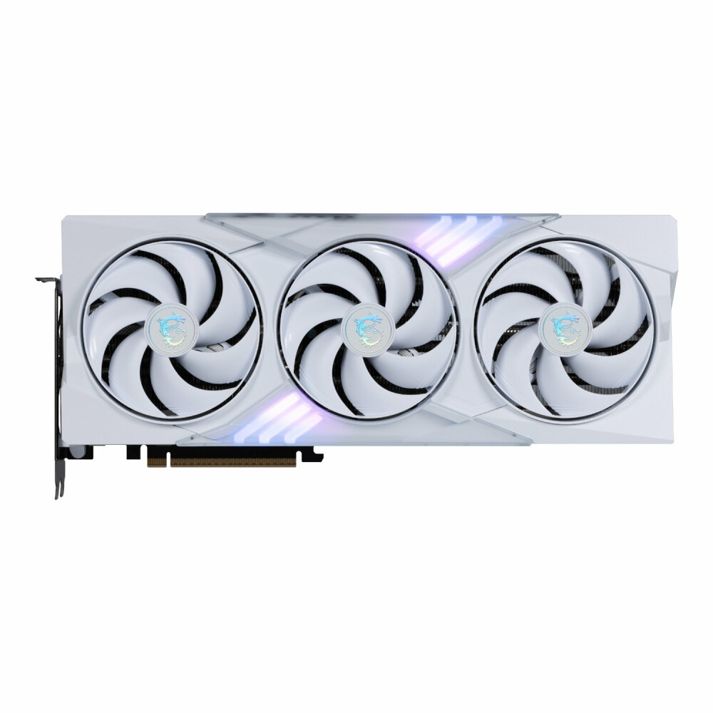 MSI GeForce RTX 5080 GAMING TRIO OC 16G Graphics Card - White