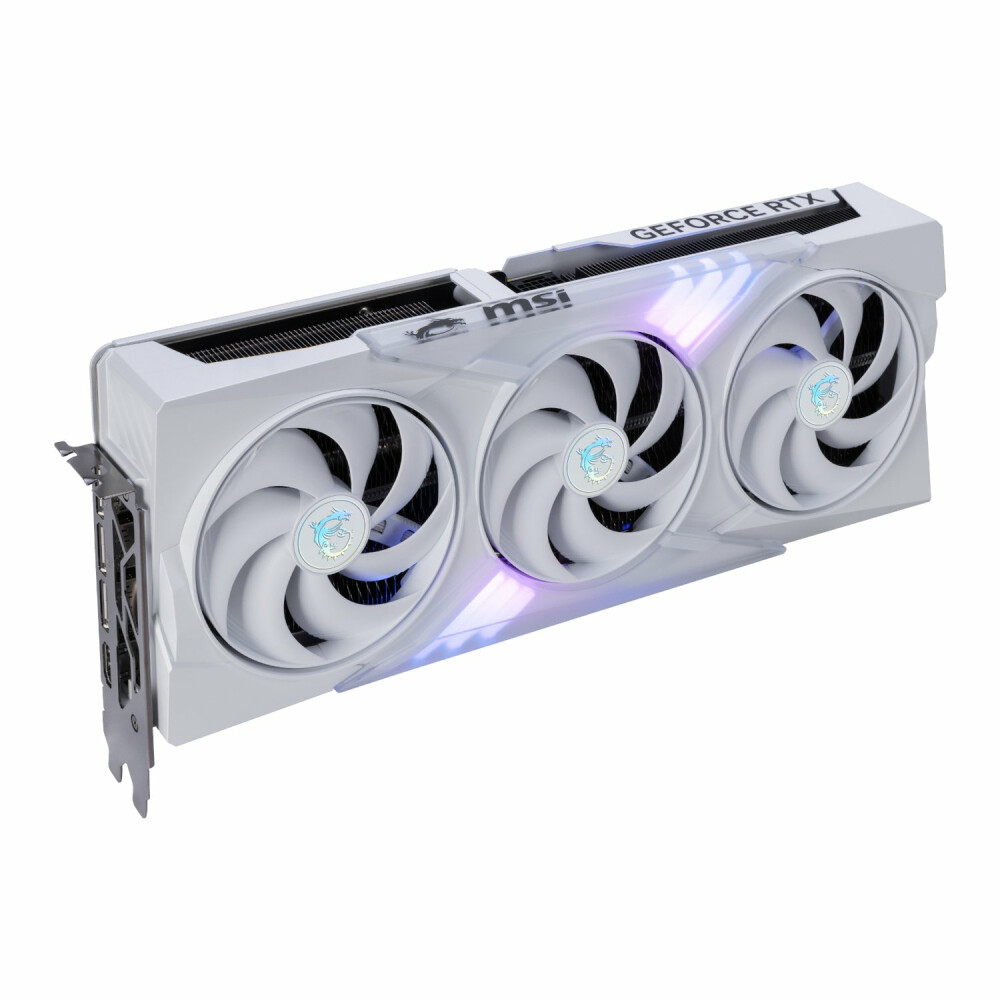 MSI GeForce RTX 5080 GAMING TRIO OC 16G Graphics Card - White