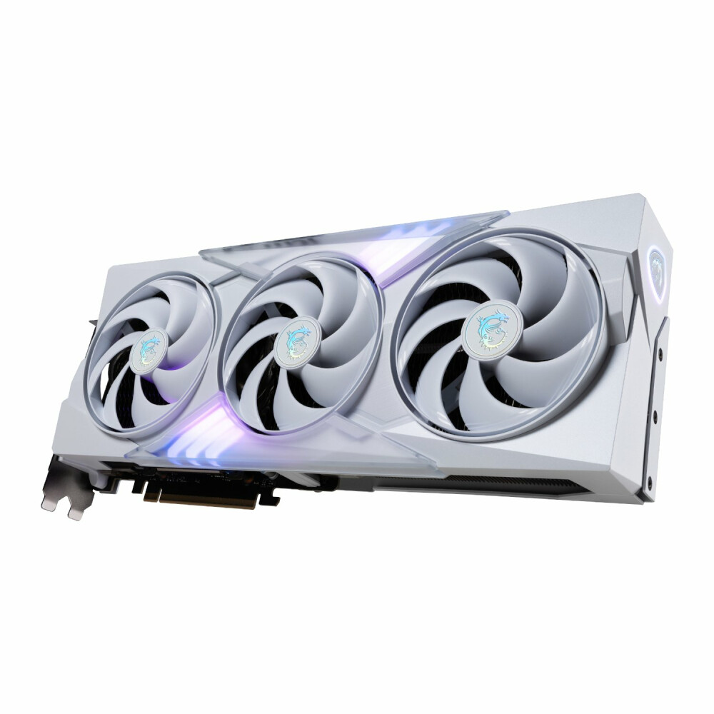 MSI GeForce RTX 5080 GAMING TRIO OC 16G Graphics Card - White