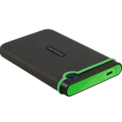 TRANSCEND 2TB STOREJET M3C 2.5'' USB TYPE C HDD SLIM IRON GREY