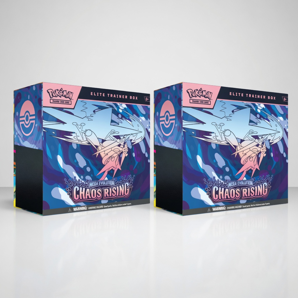 Pokémon: Mega Evolution—Chaos Rising: Elite Trainer Box Bundle