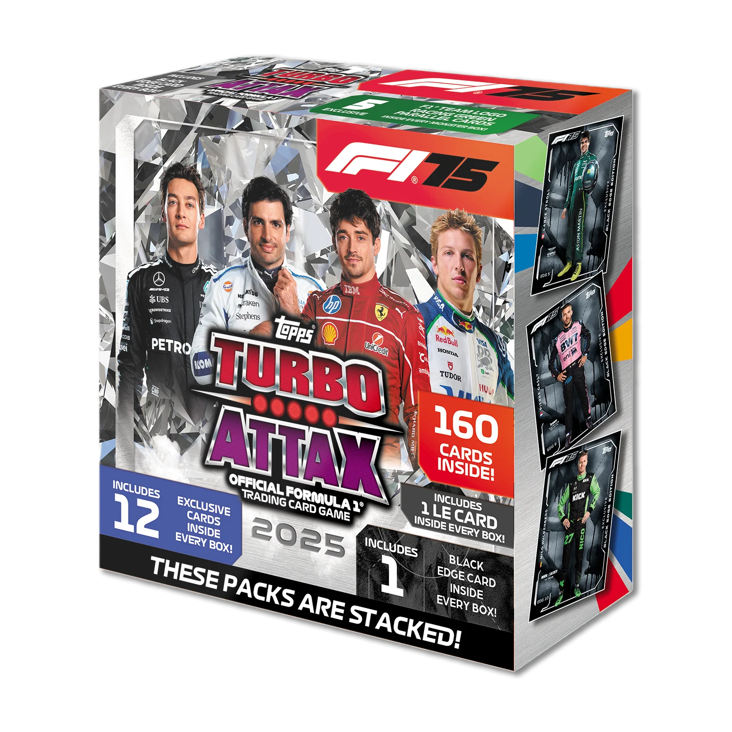 Topps F1 Turbo Attax - Booster (12 Cards per Pack)