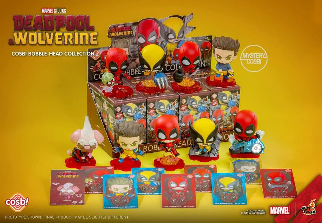 Hot Toys x COSBI Deadpool and Wolverine Mini Blind Box Series