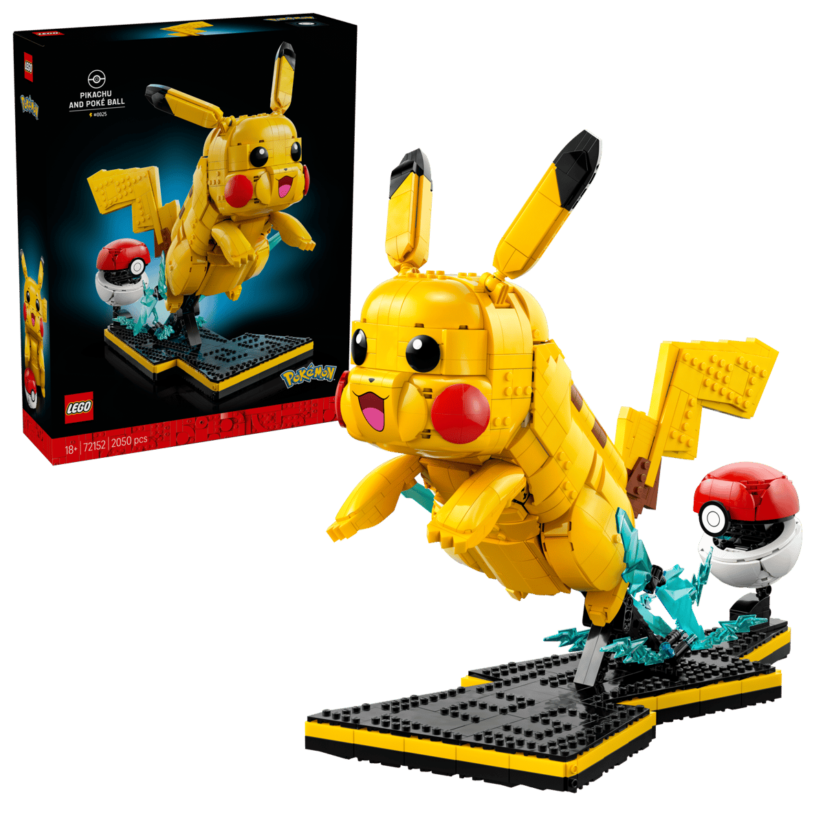LEGO - Pikachu and Poké Ball