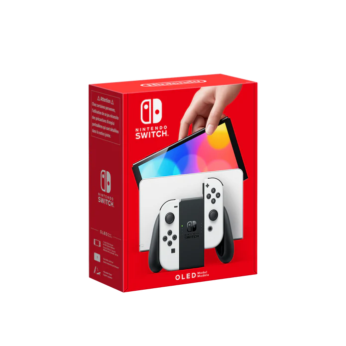 Switch OLED Console - White